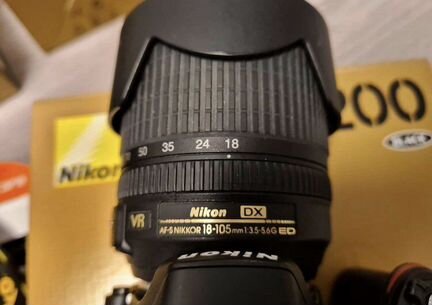Nikon d3200 kit 18-105 VR