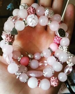Украшения из натуральных камней, бижутерия