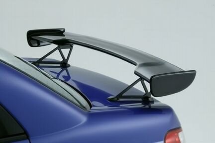 Карбоновый спойлер S202 subaru Impreza WRX STI