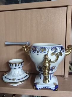 Самовар Гжель