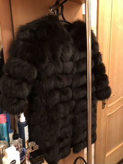 Шуба из песца