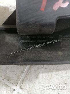 Брызговик новый передний левый Chevrolet Spark 1