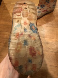 Сапоги непромокаемые для девочки