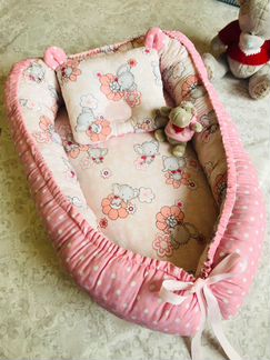 Гнкздышко-кокон, зайка-комфортер