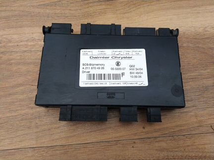 Блок управления сиденьем Mercedes 164 251 211 219