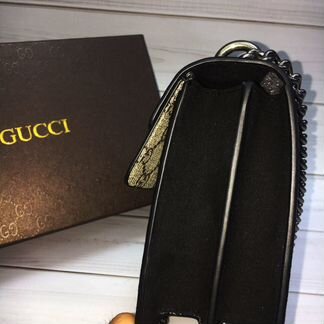 Сумка Gucci замшевая Гуччи Dionysus Клатч Гучи На