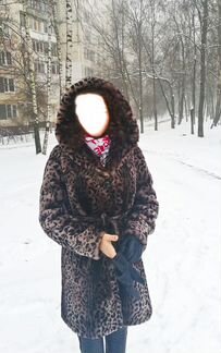 Абсолютно новая шуба (овчина) тигровая расцветка