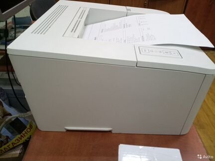 Принтер HP LaserJet M203dw пробег 18K+ новый драм