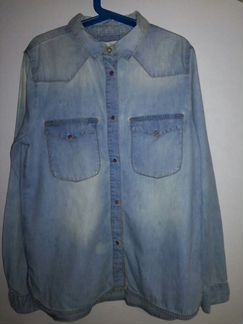 Джинсовая рубашка подростковая для девочек Zara (З