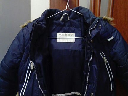 Куртка зимняя керри на мальчика рост 110-116