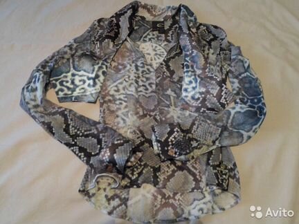 Блузка шелк оригинал Poberto Cavalli. Новая