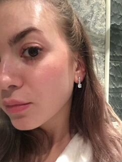 Серьги серебряные