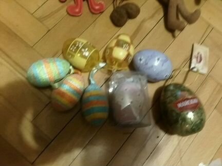 Новогодние игрушки шары 16 см
