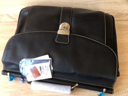 Мужской портфель из натуральной кожи