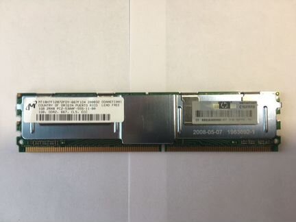 Модуль памяти Micron FB-dimm DDR2 1Gb HP398706-051