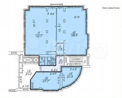 Сдам офисное помещение, 320 м²