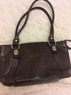 Сумка leo ventoni кожаная