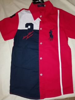 Новая рубашка 5-6 лет Polo