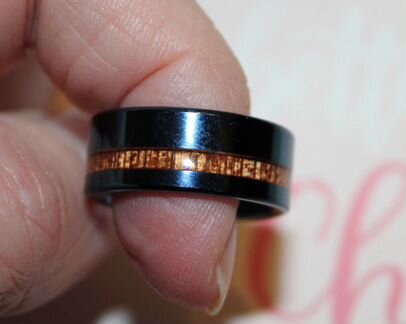 Кольцо из вольфрама, размер 16
