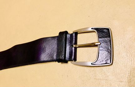 Ремень кожаный Bradbury, ручная работа