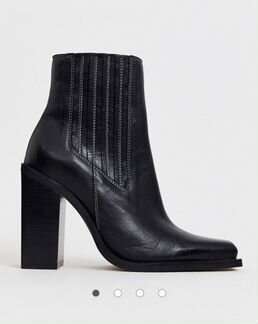 Ботильоны ASOS из натуральной кожи