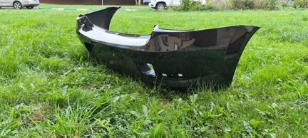 Задний бампер Renault Logan (2009-2015) б/у крашен