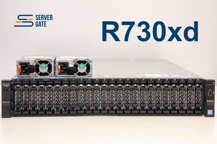 Сервер Dell R730xd 24SFF 2x E5-2667V3 128 GB