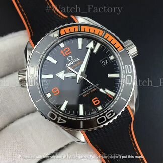 Часы Omega Seamaster Planet Ocean Black/Orange