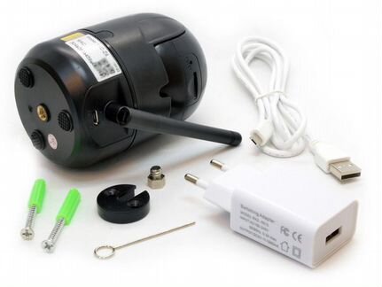 Поворотная HD Wi-Fi мини видеокамера Q9S