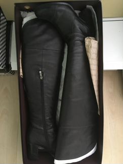 Кожаные сапоги. Ботфорты (Экон