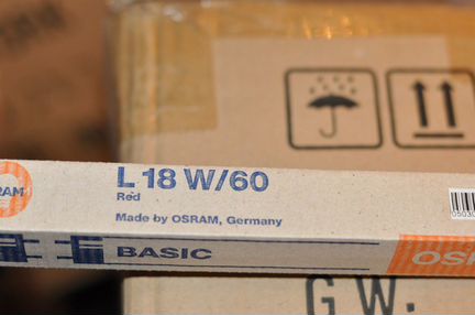 Лампа люминесцентная цветная 18 ват 60см Osram RGB