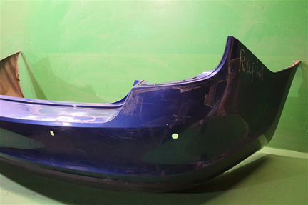 Бампер задний Skoda Rapid 2012