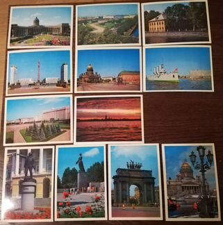 Наборы открыток Города СССР 1955-1989