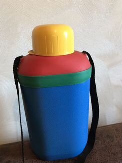 Фляга походная пищевой пластик