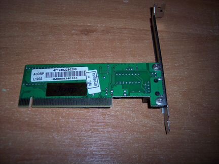 Сетевая карта acorp l100s