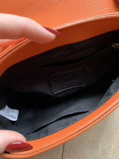 Оранжевая сумка Diva