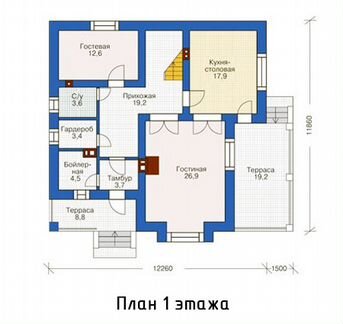 Рабочий проект для строительства дома