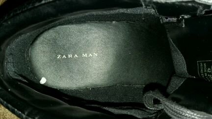 Кроссовки, кожаные,Zara Men, Испания