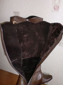 Новые зимние кожаные сапоги dumond 38 р-р