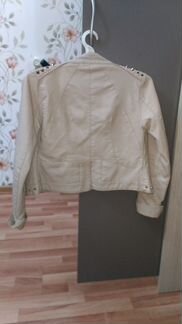 Куртка из кожзама
