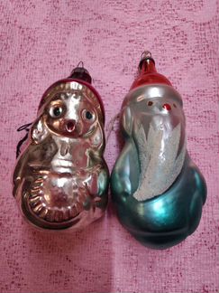 Ёлочные игрушки СССР