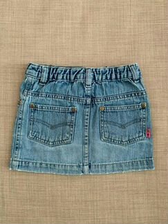 Ветровка хлопок юбка джинсовая 80см+