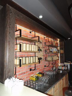 Полки в стиле лофт