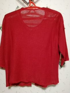 Джемпер с янтарем Лён Латвия