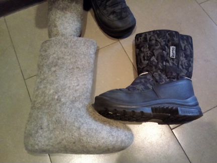 Валенки финские и русские р.35