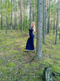 Вечернее шикарное платье рыбка