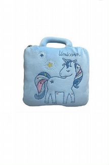 Подушка детская - плед Единорог