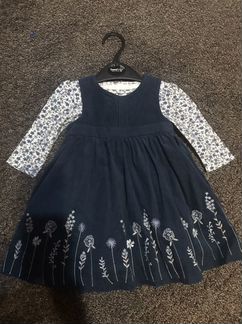 Платье с боди mothercare 7-9 мес
