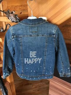 Джинсовая курточка для девочки 4-6 лет