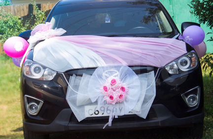 Свадебная атрибутика, украшение для машины